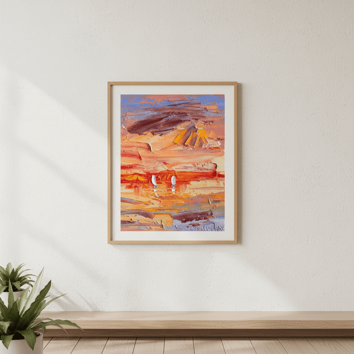 Sunset Duet by Angela Hawkey wall - art - picture - poster