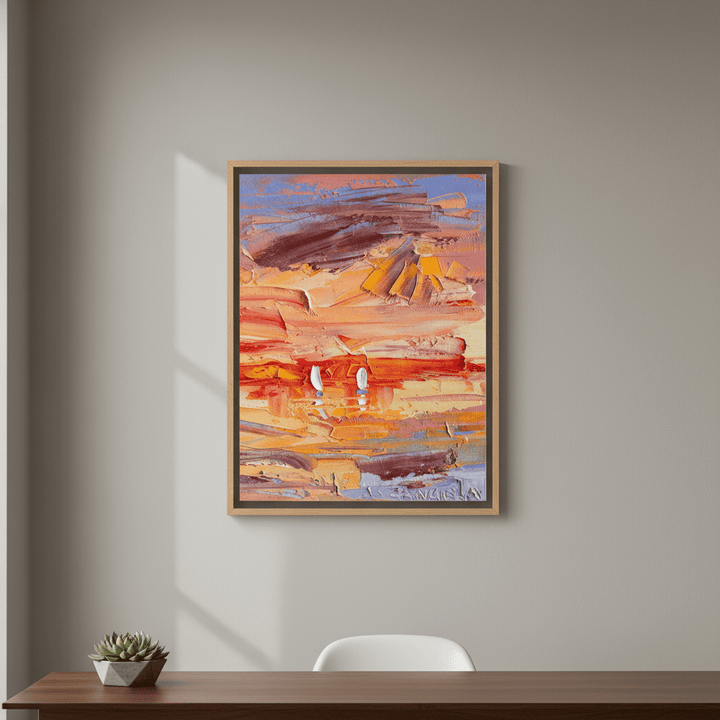 Sunset Duet by Angela Hawkey wall - art - picture - poster