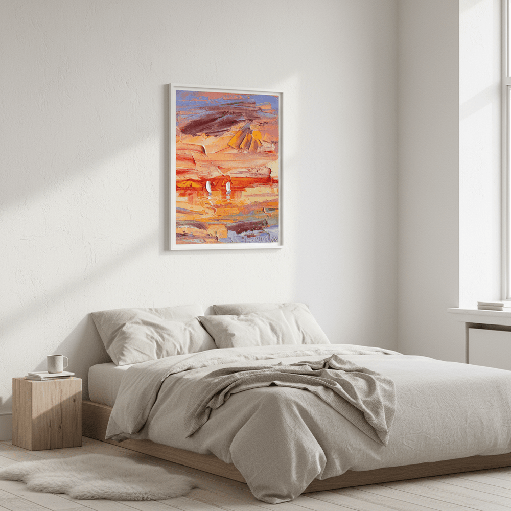 Sunset Duet by Angela Hawkey wall - art - picture - poster