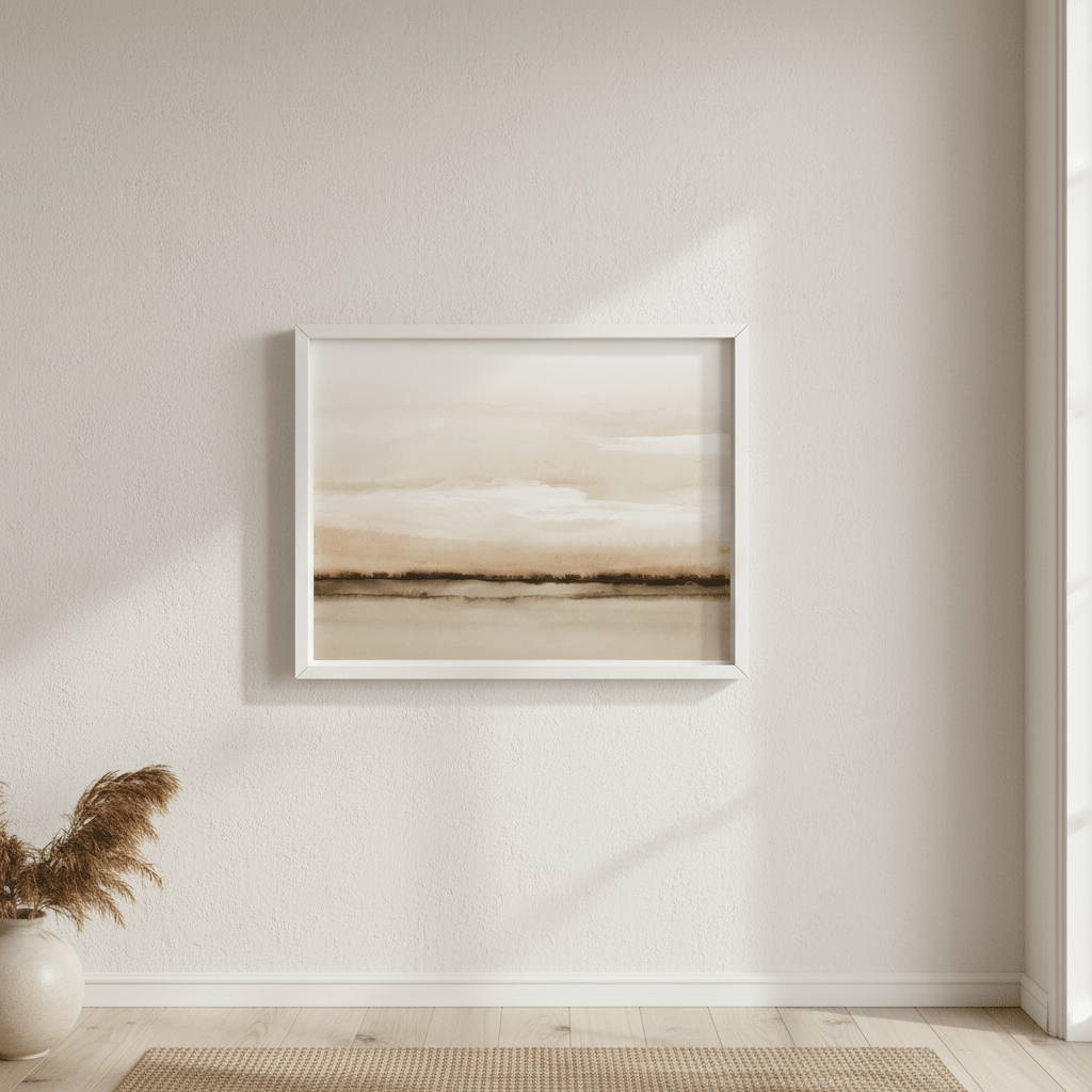 Sunset Fields by Deer Muskeeter wall - art - picture - poster