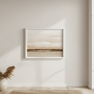 Sunset Fields by Deer Muskeeter wall - art - picture - poster