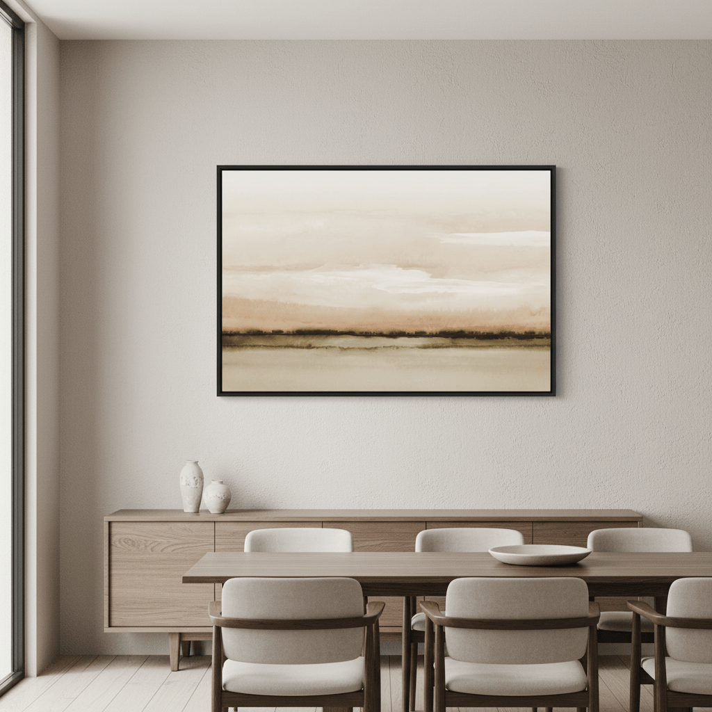 Sunset Fields by Deer Muskeeter wall - art - picture - poster