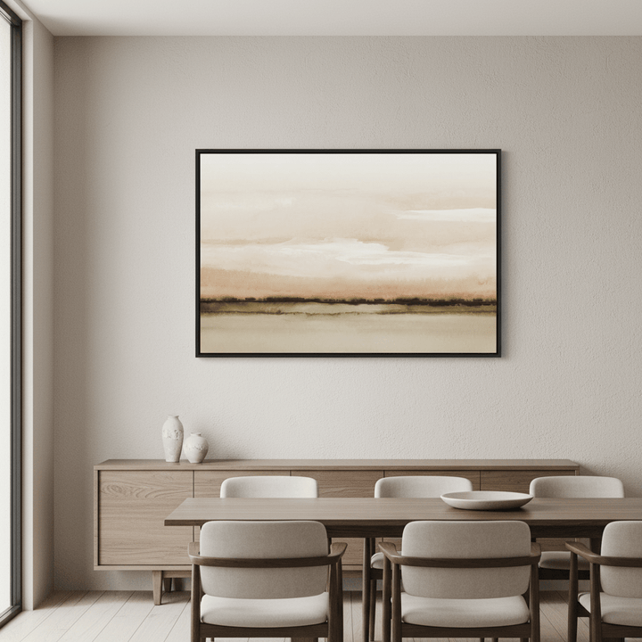Sunset Fields by Deer Muskeeter wall - art - picture - poster