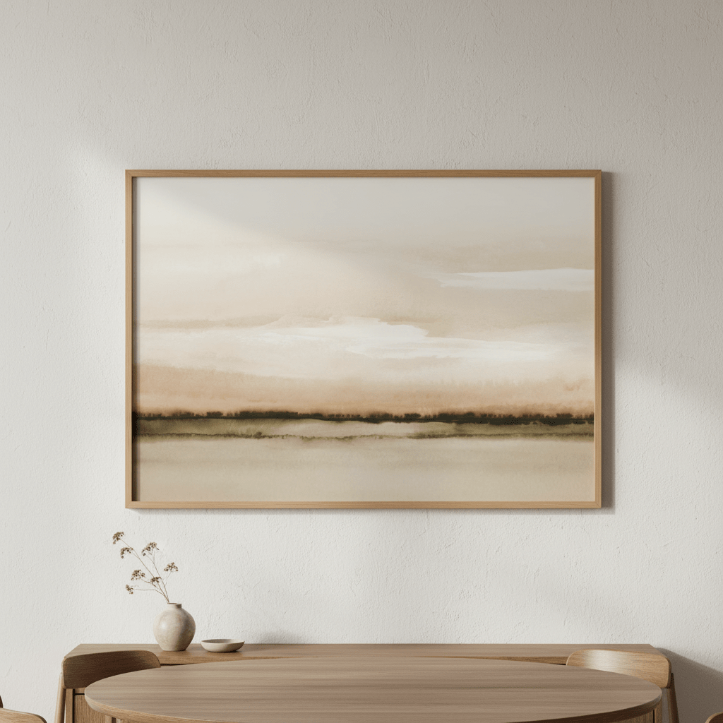 Sunset Fields by Deer Muskeeter wall - art - picture - poster