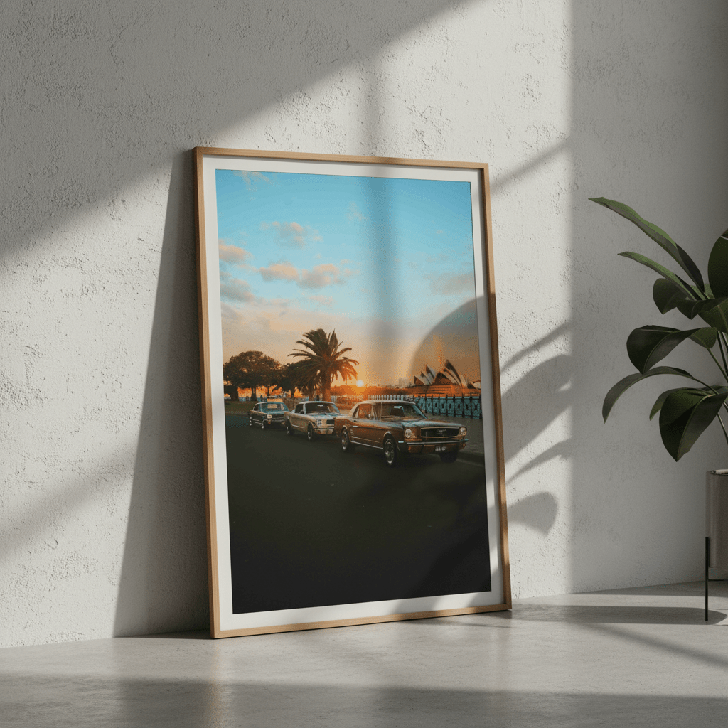 Sunset in Sydney by Gelica Peralta wall - art - picture - poster