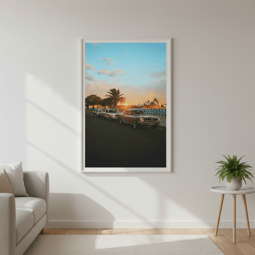Sunset in Sydney by Gelica Peralta wall - art - picture - poster