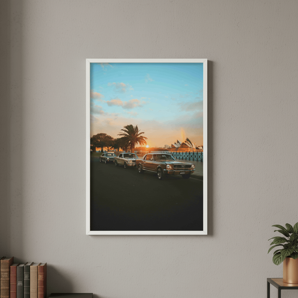 Sunset in Sydney by Gelica Peralta wall - art - picture - poster