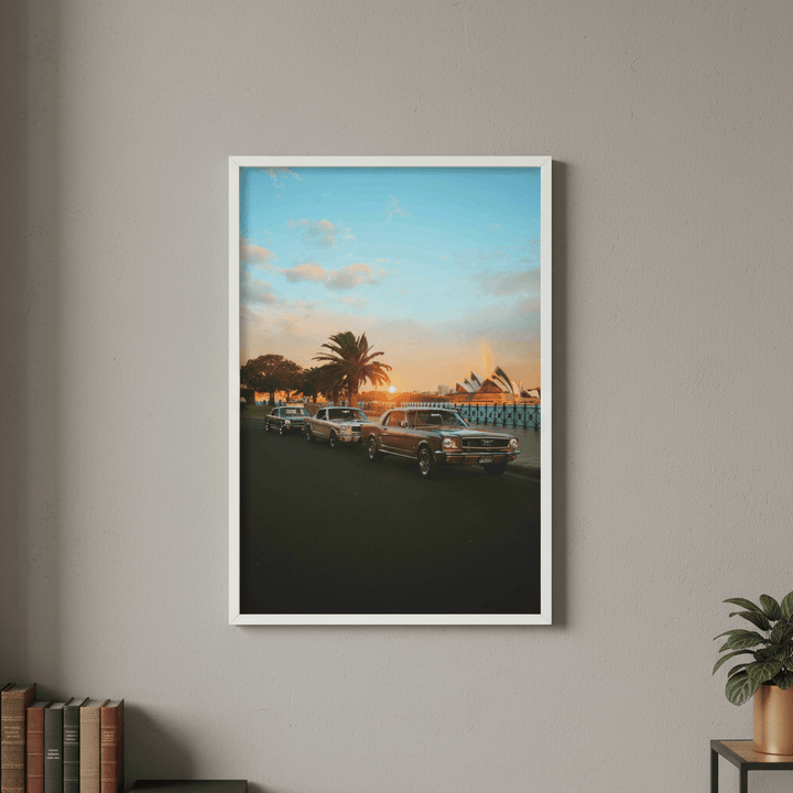 Sunset in Sydney by Gelica Peralta wall - art - picture - poster