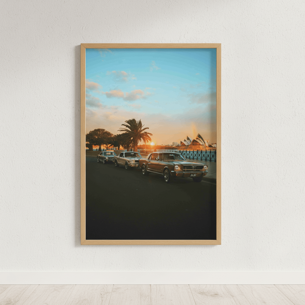 Sunset in Sydney by Gelica Peralta wall - art - picture - poster