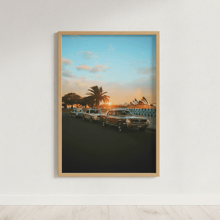 Sunset in Sydney by Gelica Peralta wall - art - picture - poster