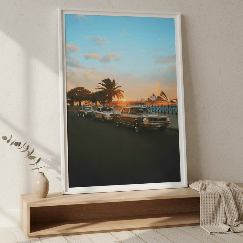 Sunset in Sydney by Gelica Peralta wall - art - picture - poster