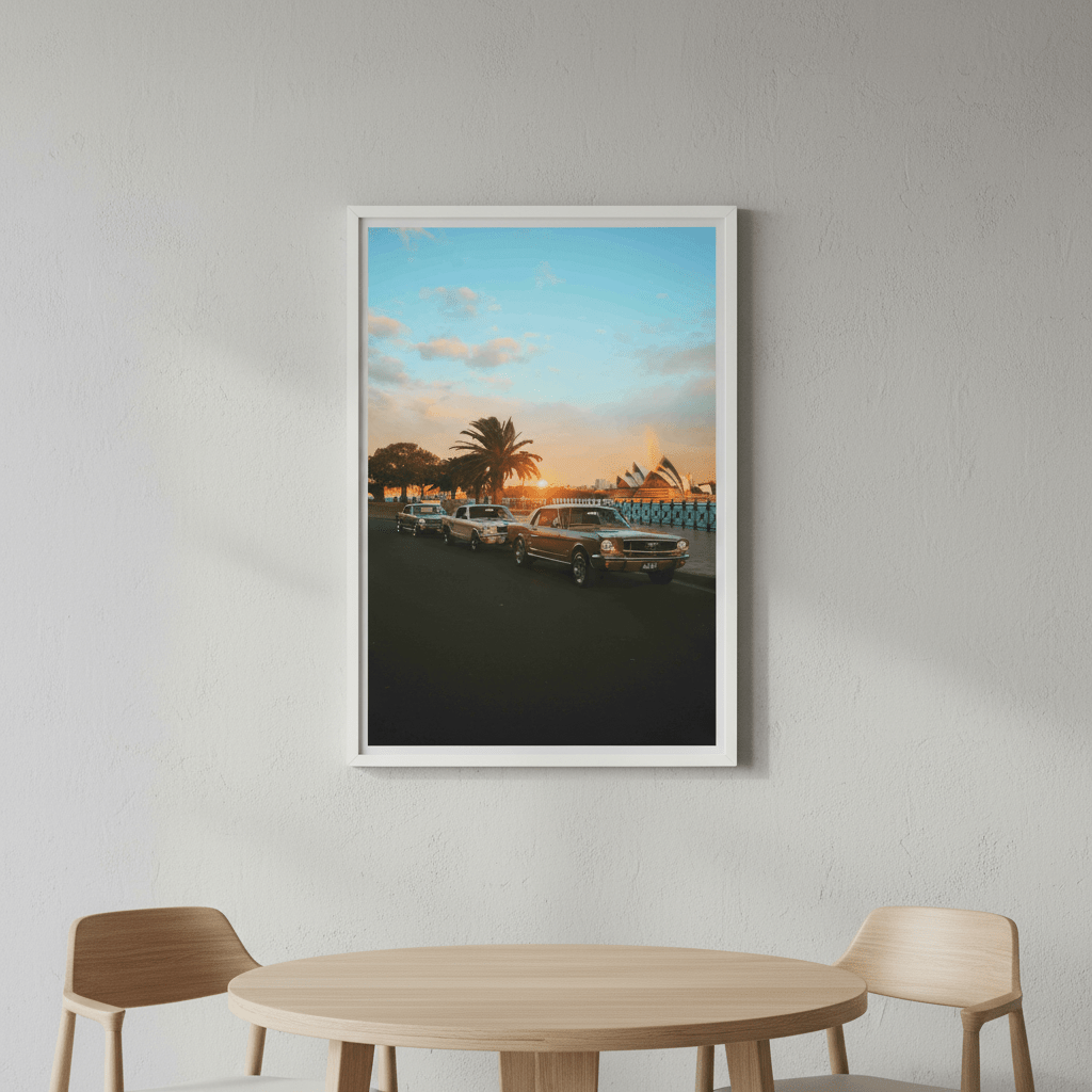 Sunset in Sydney by Gelica Peralta wall - art - picture - poster