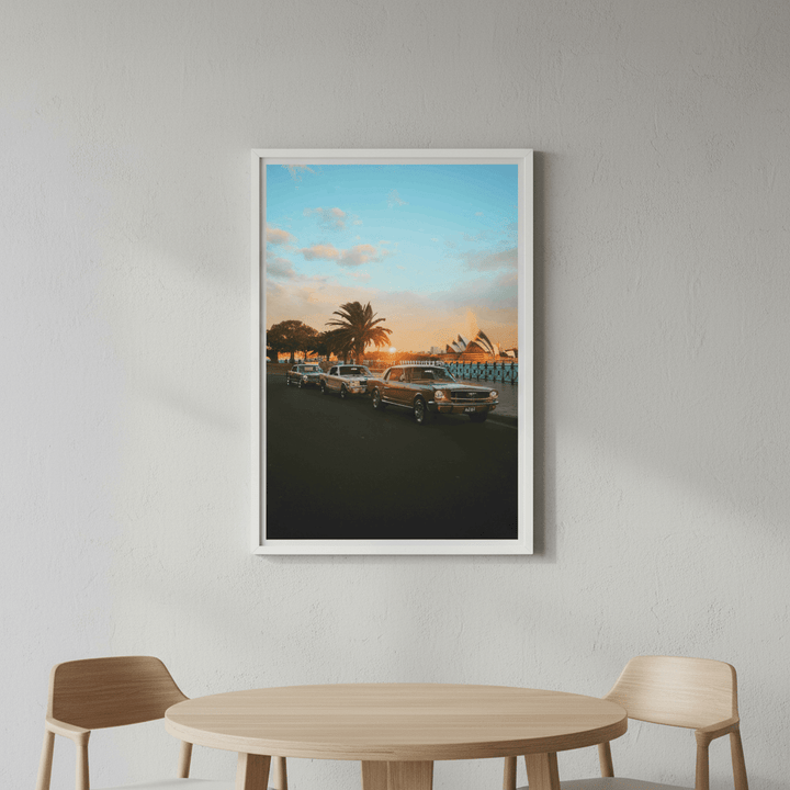 Sunset in Sydney by Gelica Peralta wall - art - picture - poster