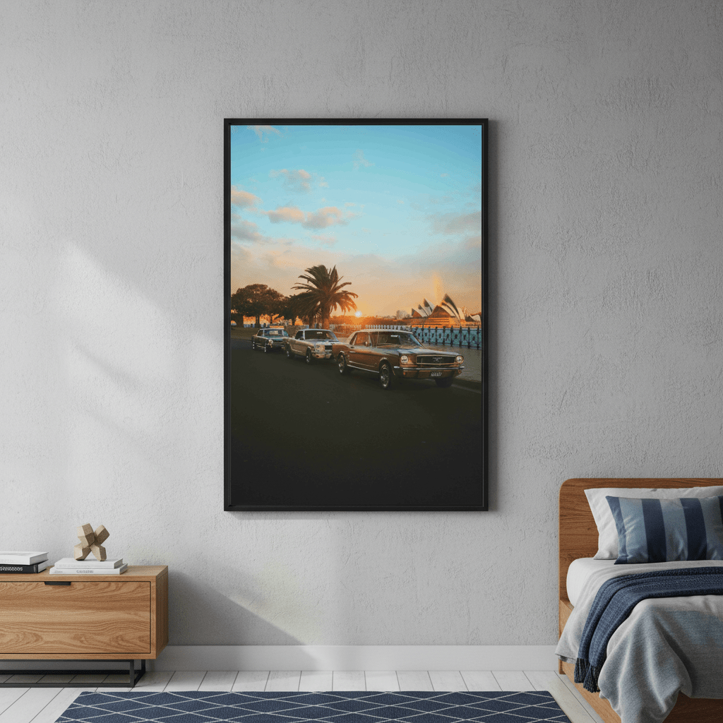 Sunset in Sydney by Gelica Peralta wall - art - picture - poster
