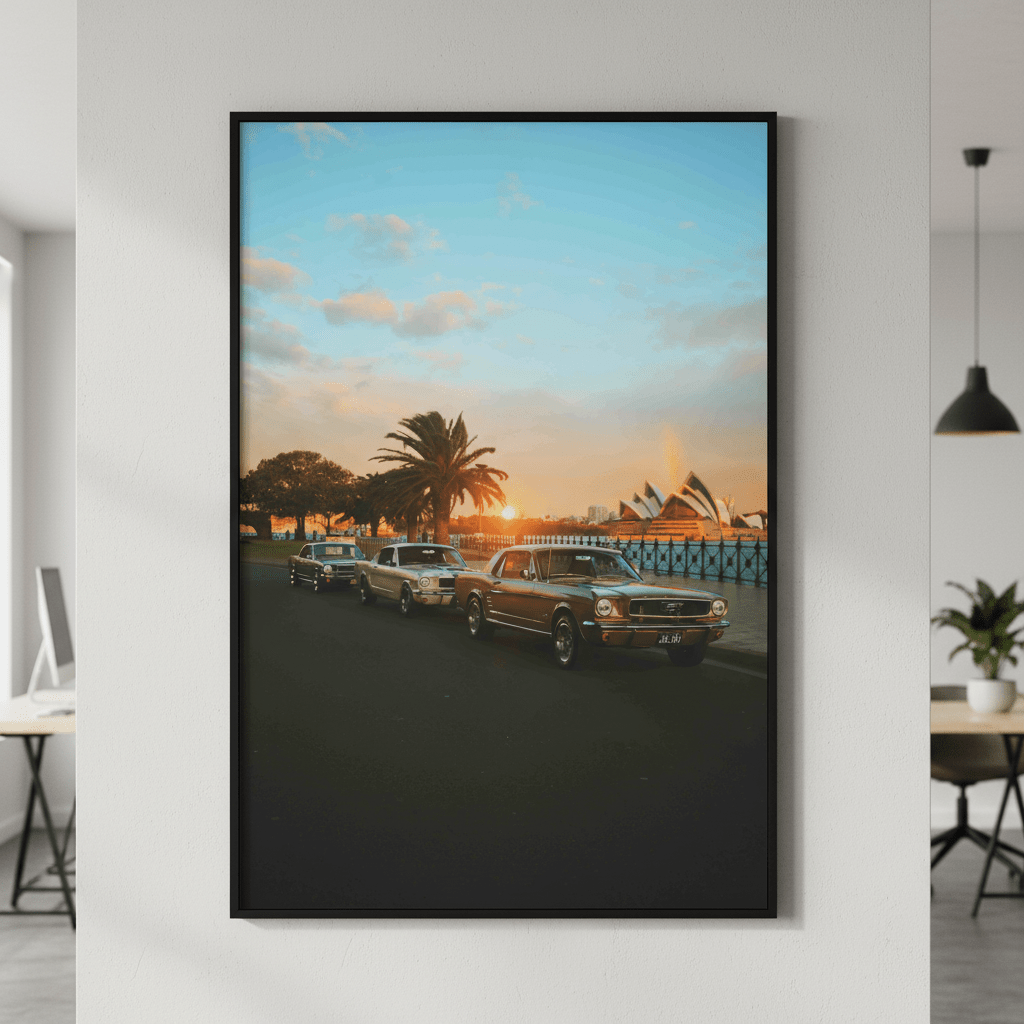Sunset in Sydney by Gelica Peralta wall - art - picture - poster