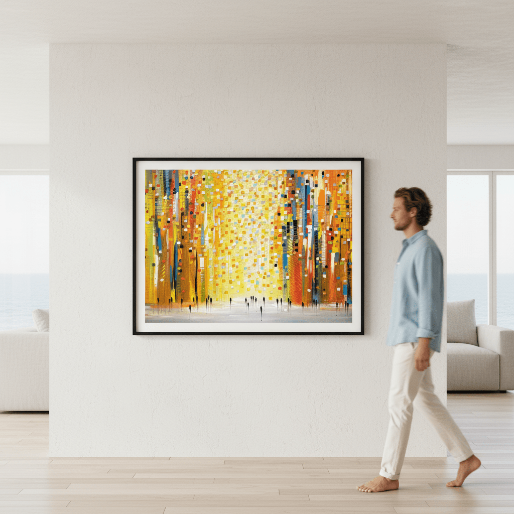 Sunset Lights by Ekaterina Ermilkina wall - art - picture - poster
