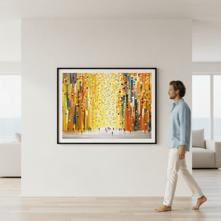 Sunset Lights by Ekaterina Ermilkina wall - art - picture - poster