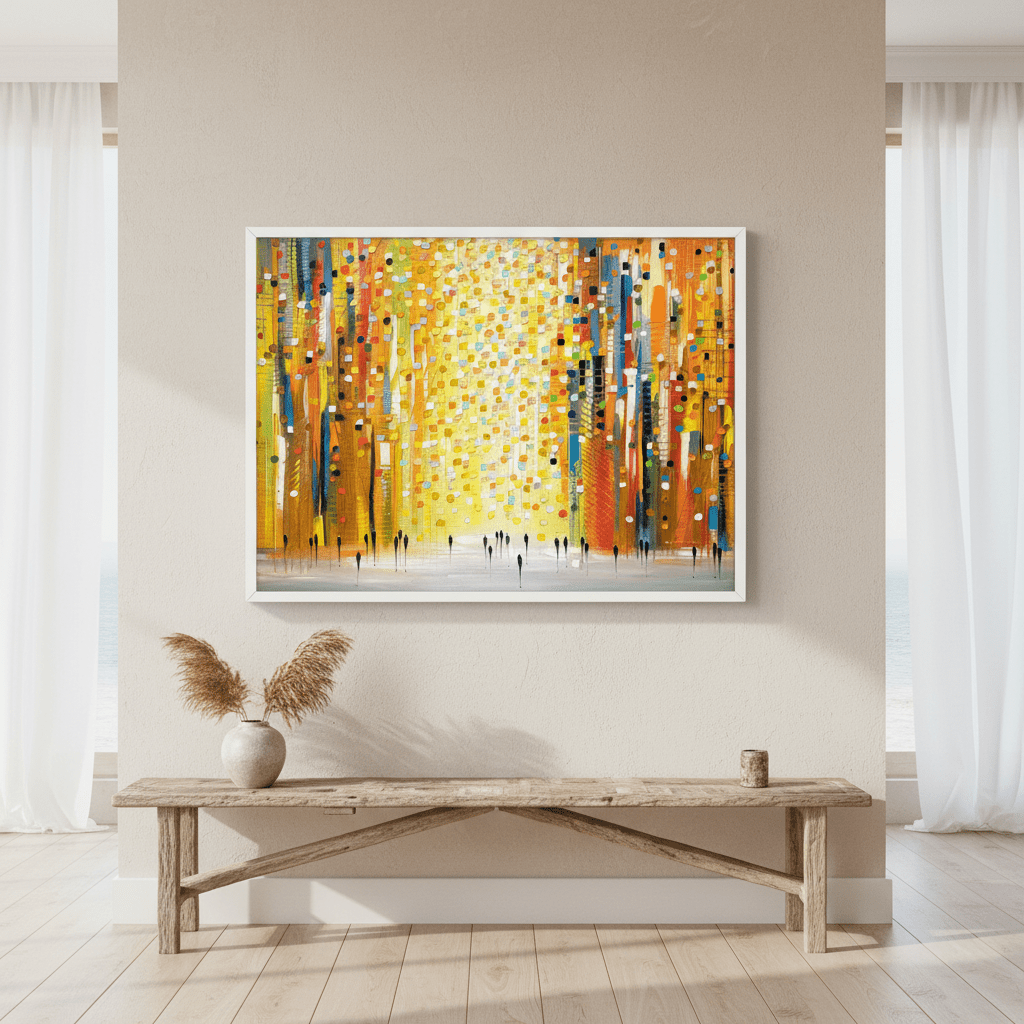 Sunset Lights by Ekaterina Ermilkina wall - art - picture - poster