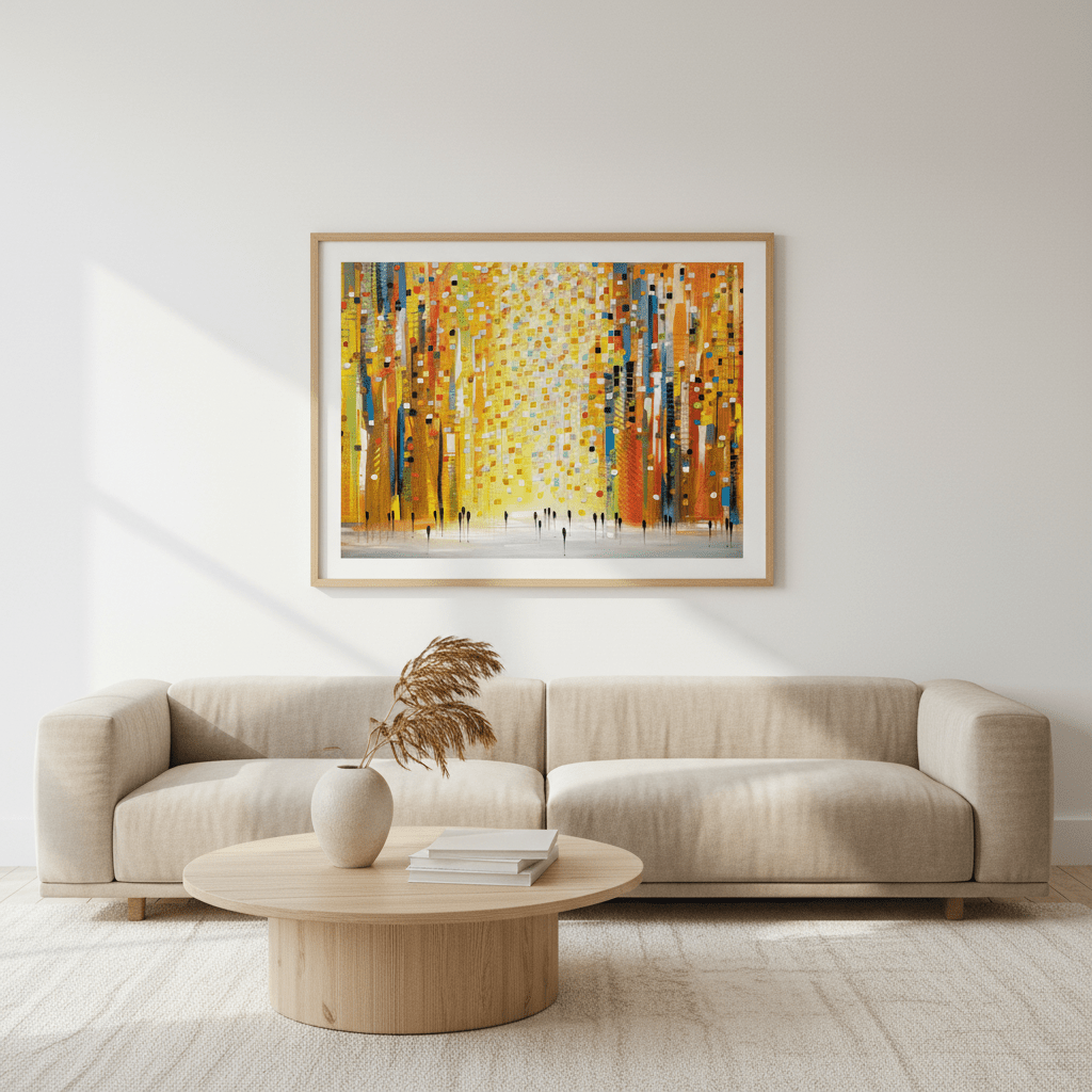 Sunset Lights by Ekaterina Ermilkina wall - art - picture - poster