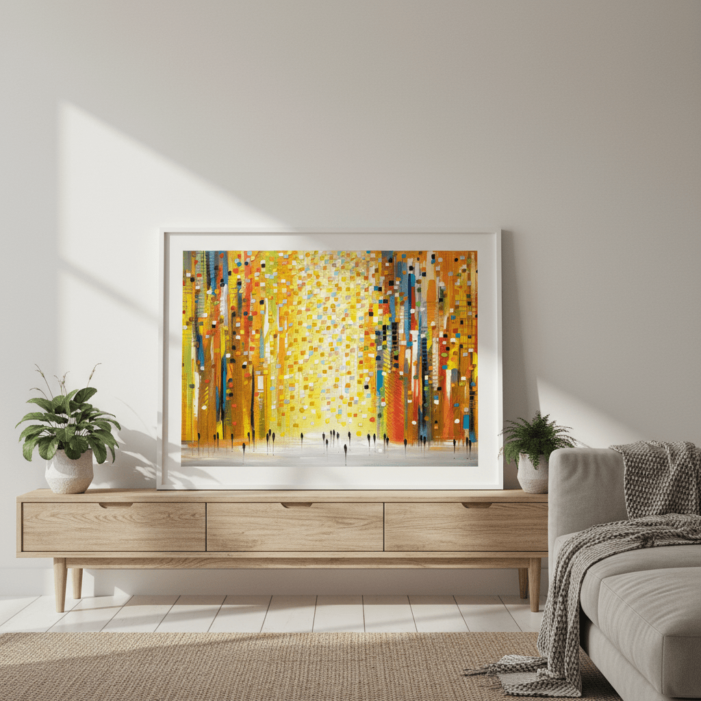 Sunset Lights by Ekaterina Ermilkina wall - art - picture - poster
