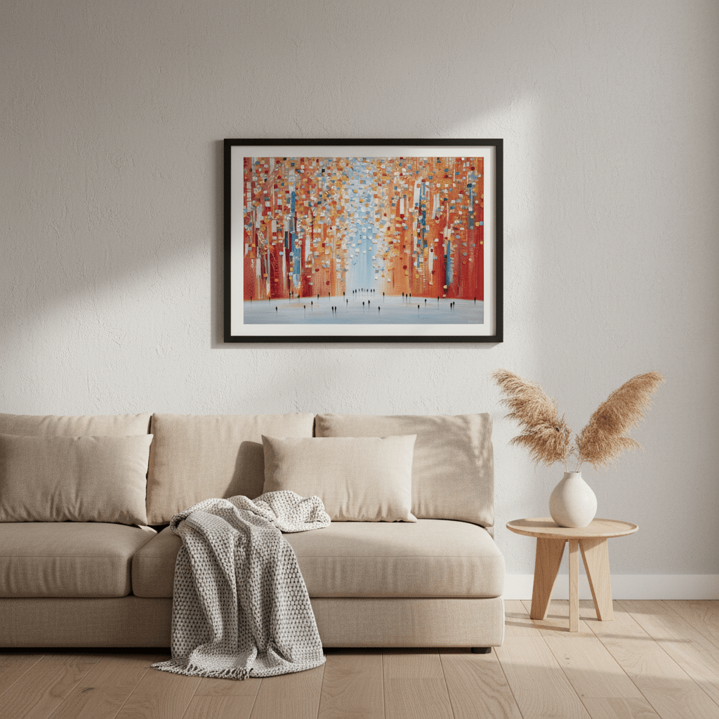 Sunset Motion by Ekaterina Ermilkina wall - art - picture - poster