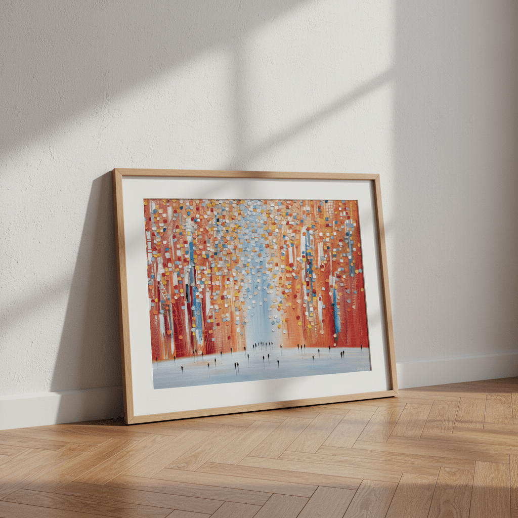 Sunset Motion by Ekaterina Ermilkina wall - art - picture - poster