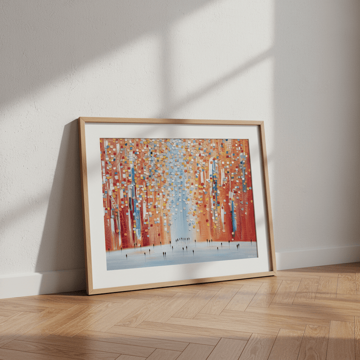 Sunset Motion by Ekaterina Ermilkina wall - art - picture - poster