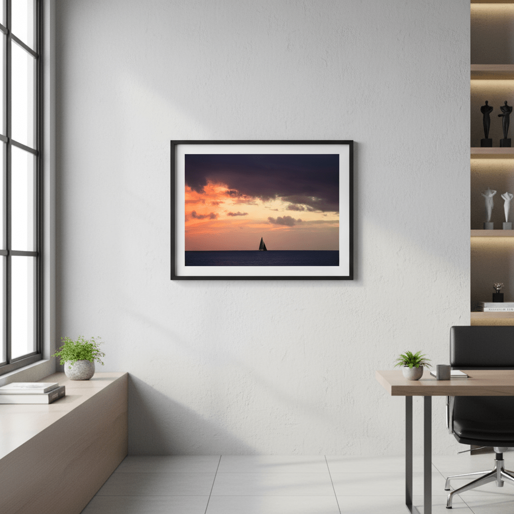 Sunset Sail by Colton Jones wall - art - picture - poster