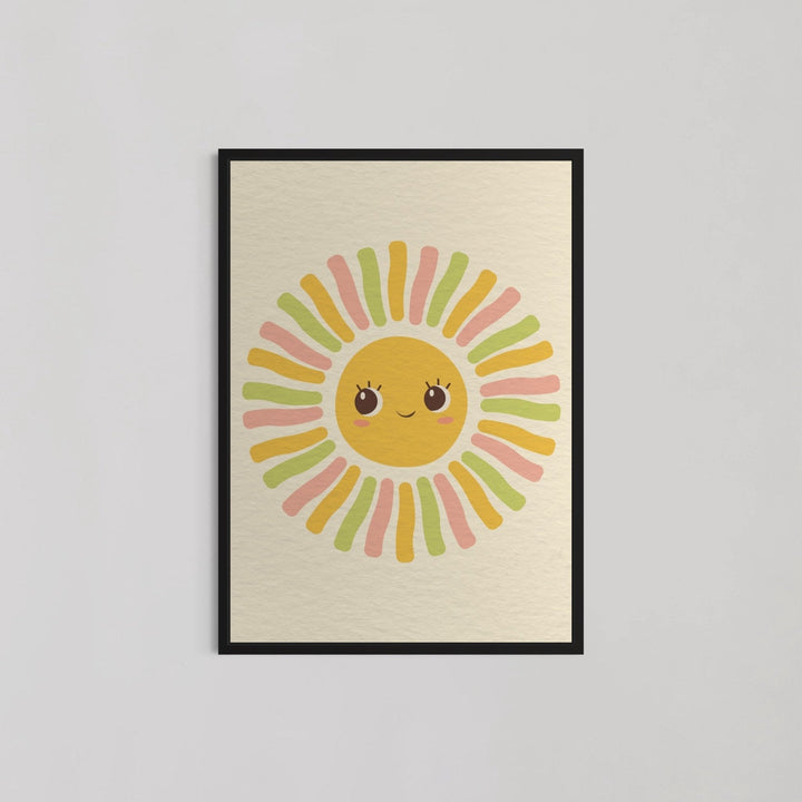 Sunshine Nursery Sun Wall Art - Style My Wall,frame
