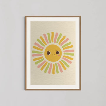 Sunshine Nursery Sun Wall Art - Style My Wall
