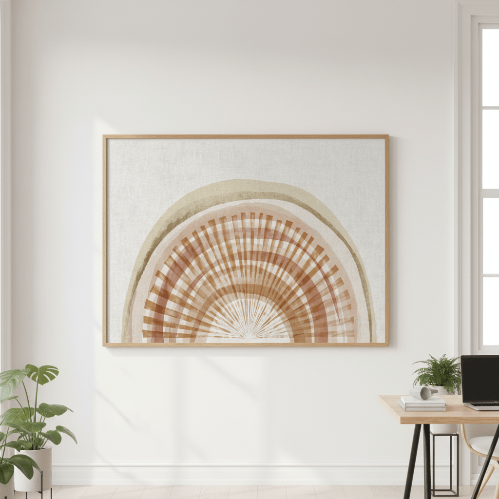 Sunshine Rainbow by Deer Muskeeter wall - art - picture - poster