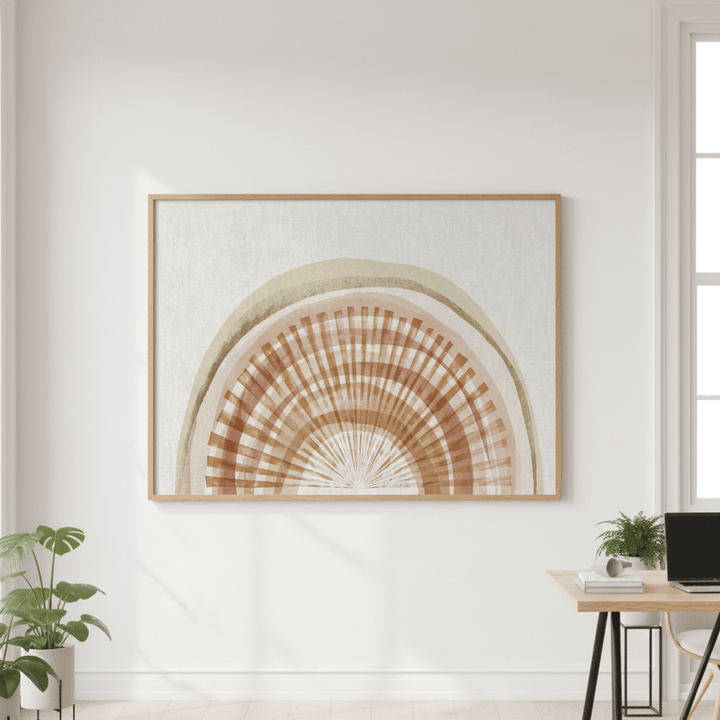 Sunshine Rainbow by Deer Muskeeter wall - art - picture - poster