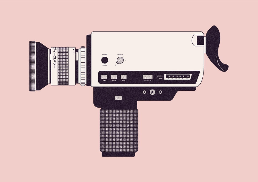 Super 8 Camera by Florent Bodart
