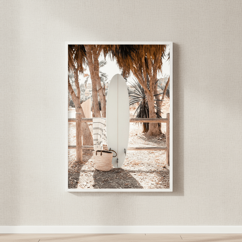 Surfing Fashion Coastal Wall Art wall - art - picture - poster