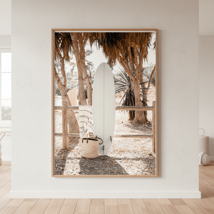 Surfing Fashion Coastal Wall Art wall - art - picture - poster