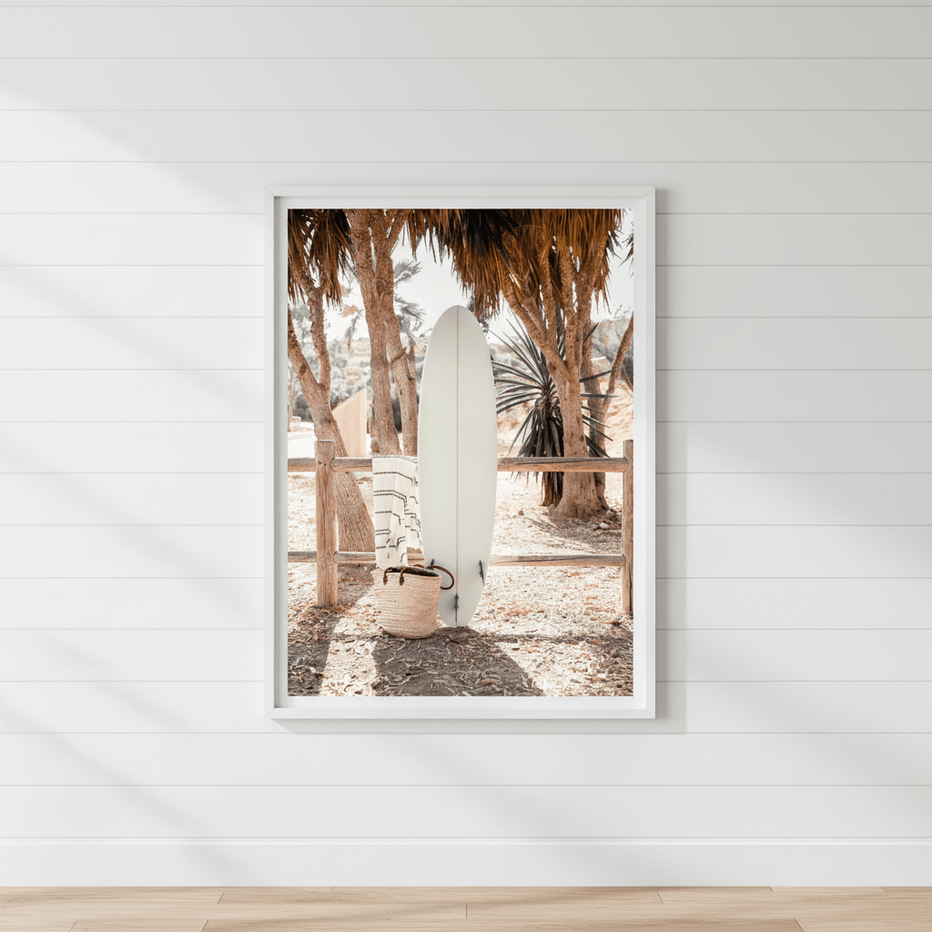 Surfing Fashion Coastal Wall Art wall - art - picture - poster