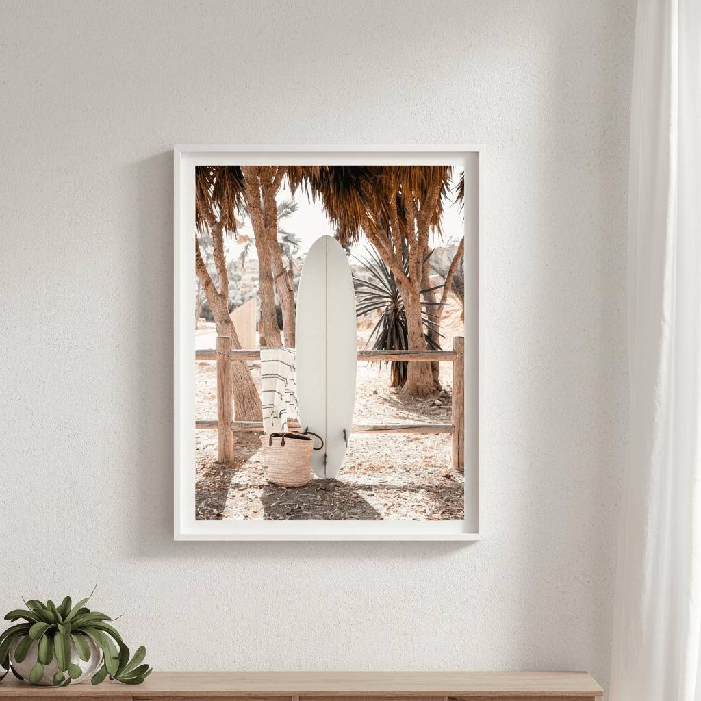 Surfing Fashion Coastal Wall Art wall - art - picture - poster