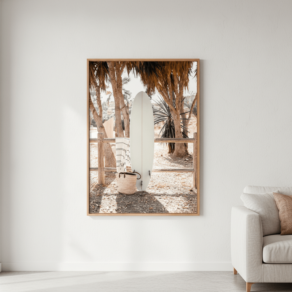 Surfing Fashion Coastal Wall Art wall - art - picture - poster