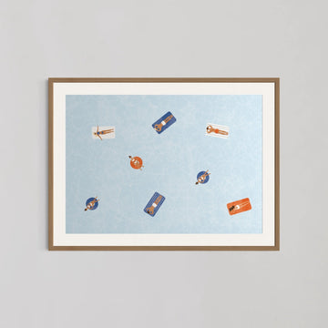 Surfs Up Gentlemen II Wall Art - Style My Wall