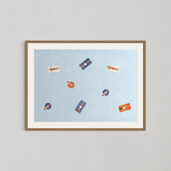 Surfs Up Gentlemen II Wall Art by Lisa Solomoniuk