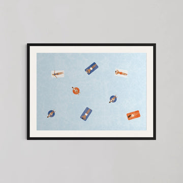 Surfs Up Gentlemen II Wall Art - Style My Wall