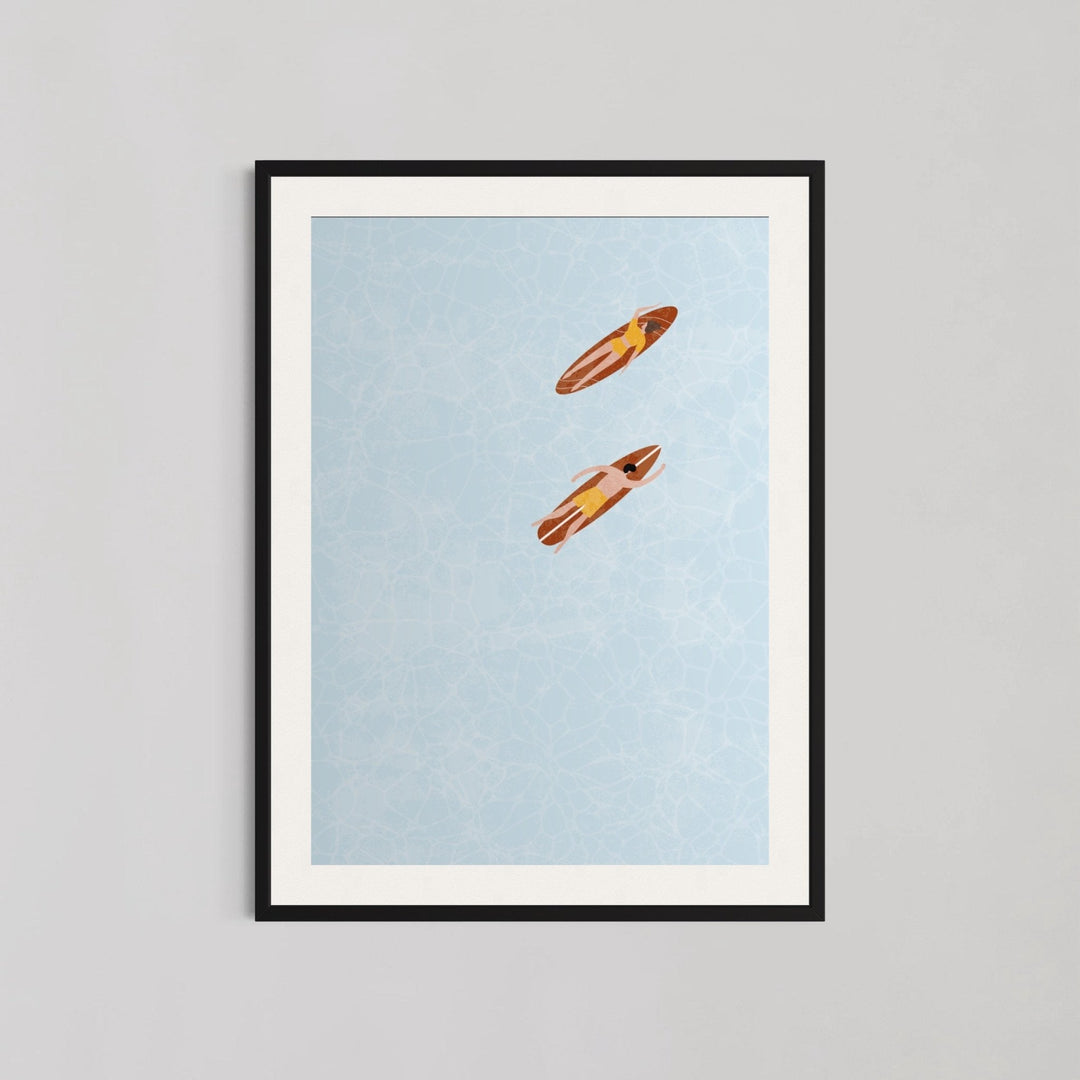 Surfs Up Gentlemen Wall Art - Style My Wall