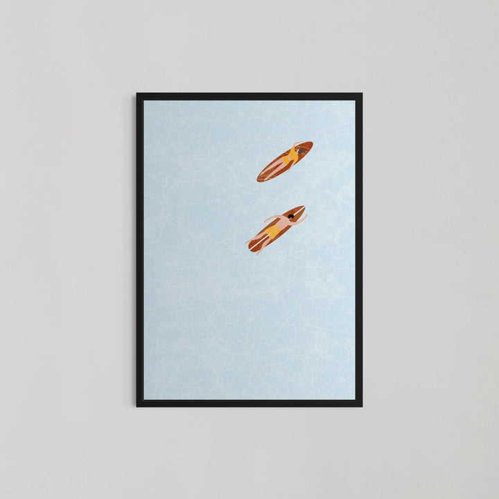 Surfs Up Gentlemen Wall Art - Style My Wall,frame