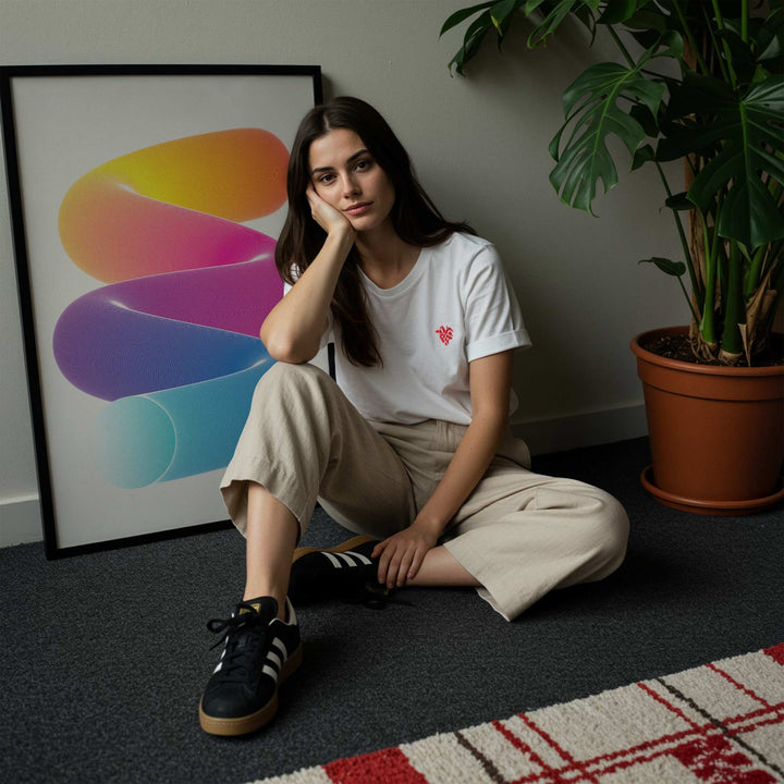 Surreal Slinky wall - art - picture - poster