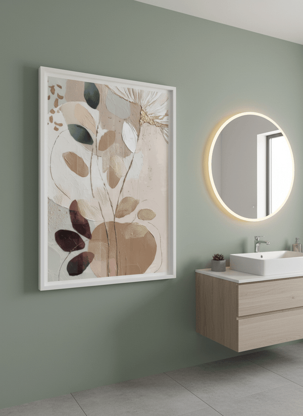 Sweet Leaves by Bella Eve | Art & Canvas Print