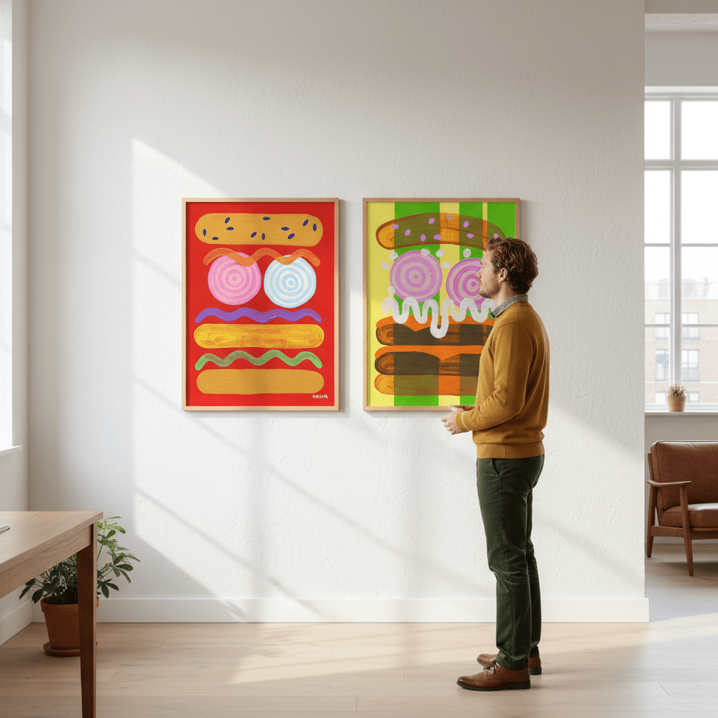 Sweet & Spicy Set of 2 by Kasia Sykus wall - art - picture - poster