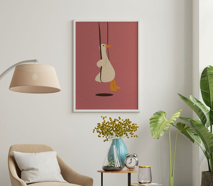 Swinging Goose Wall Art - Style My Wall