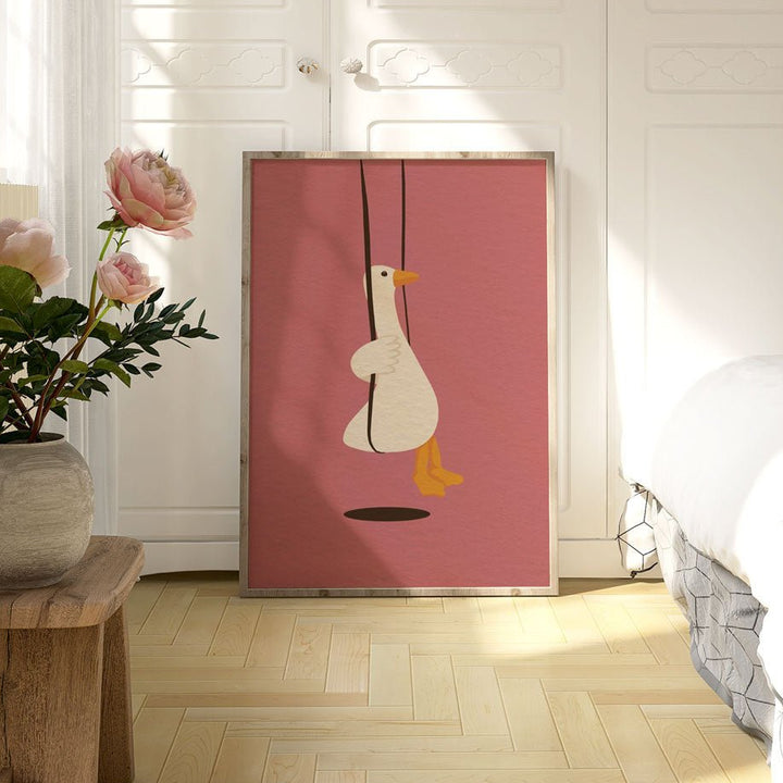 Swinging Goose Wall Art - Style My Wall