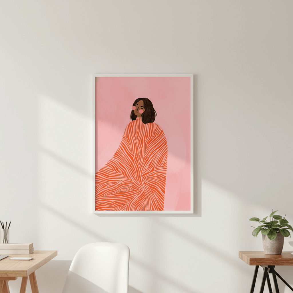 Swirls by Bea Muller wall - art - picture - poster