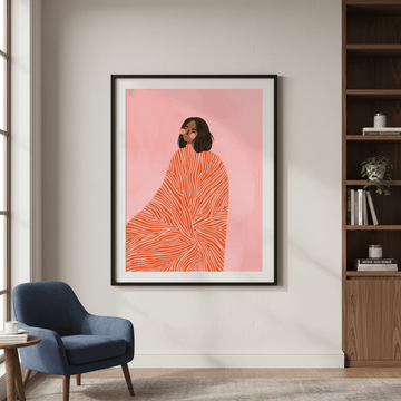 Swirls by Bea Muller wall - art - picture - poster